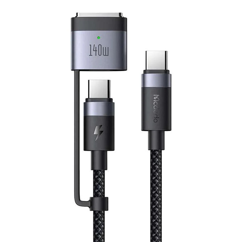 Mcdodo 240W / 140W USB-C to USB-C & MagSafe 3 Magnetic Charging Cable CA-0140 Mcdodo 240W / 140W USB-C to USB-C & MagSafe 3 Magnetic Charging Cable CA-0140